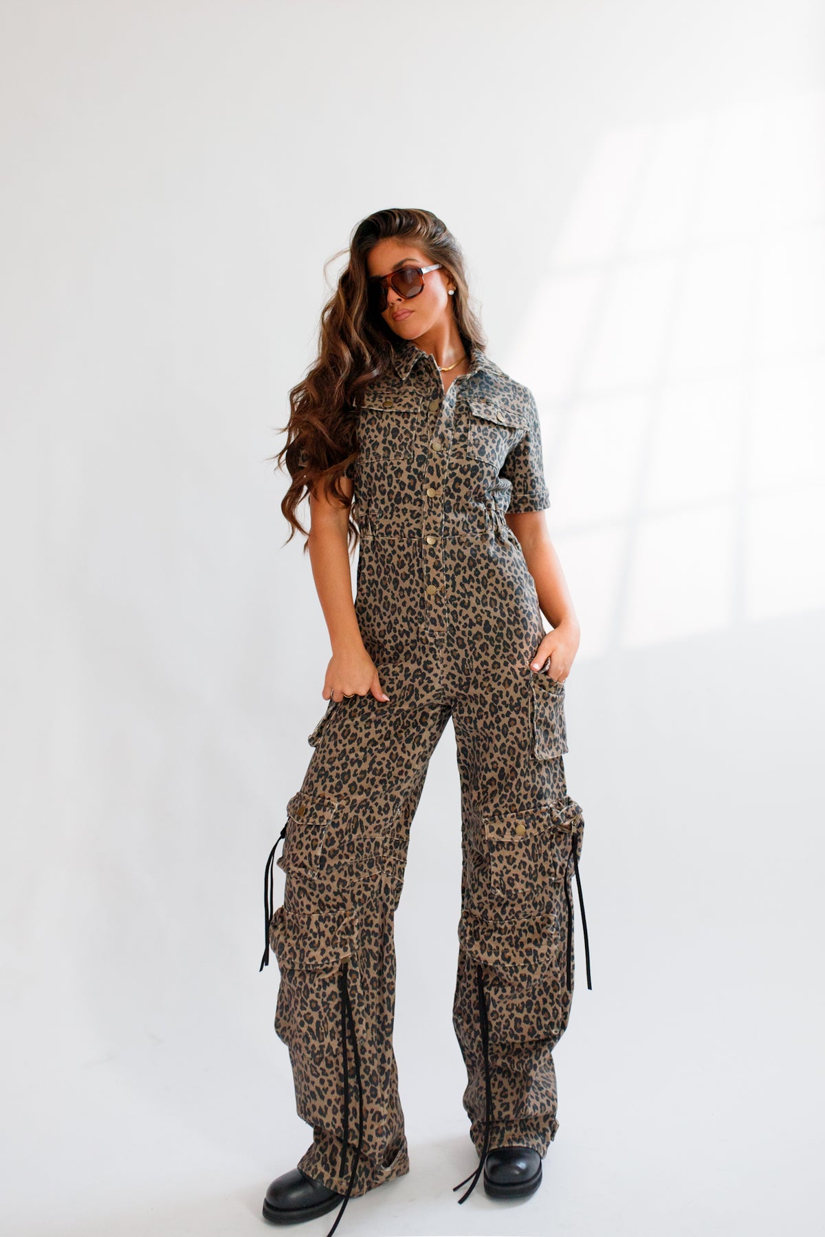 Wild Thing Denim Jumpsuit