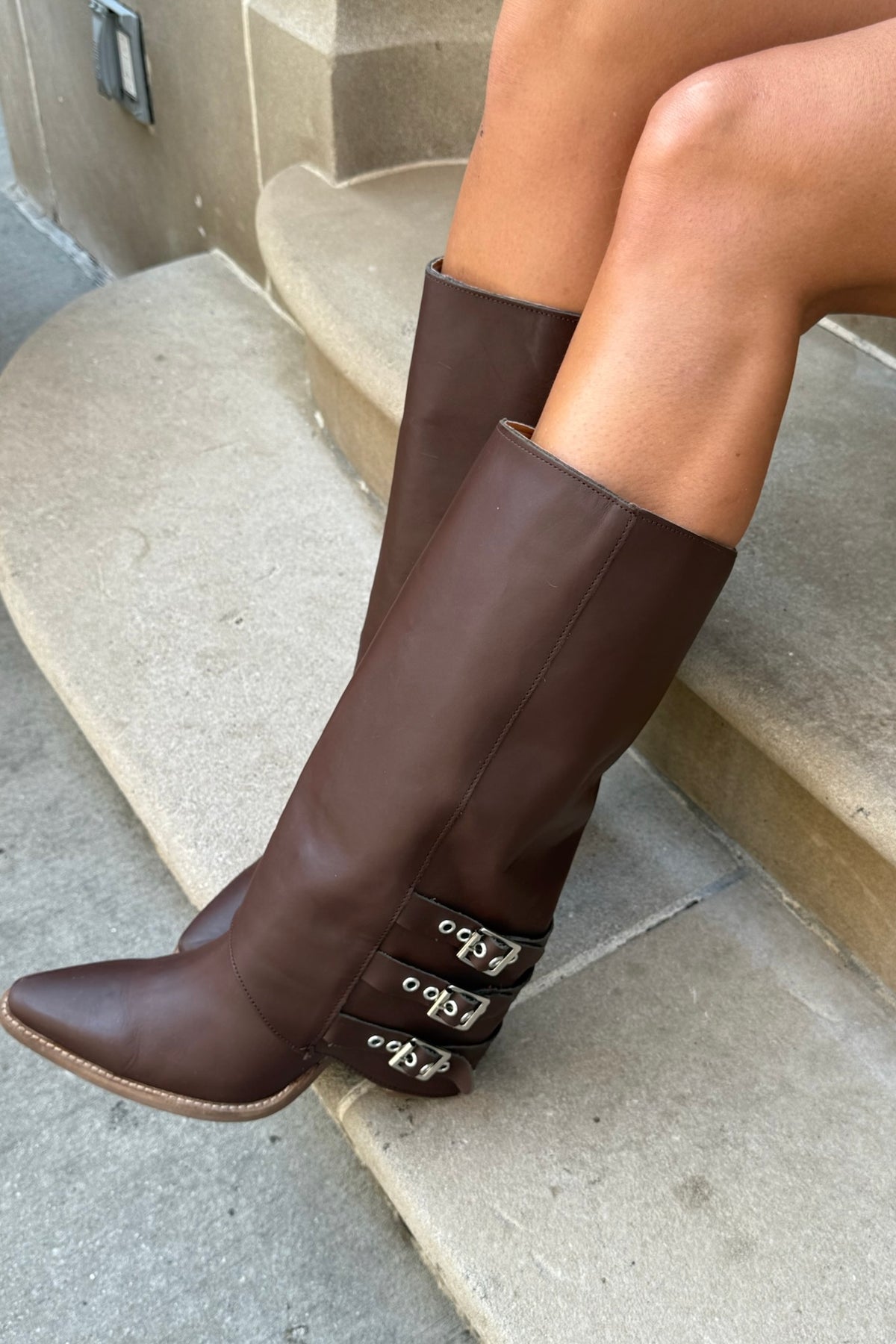 Urban Cowgirl Leather Boot