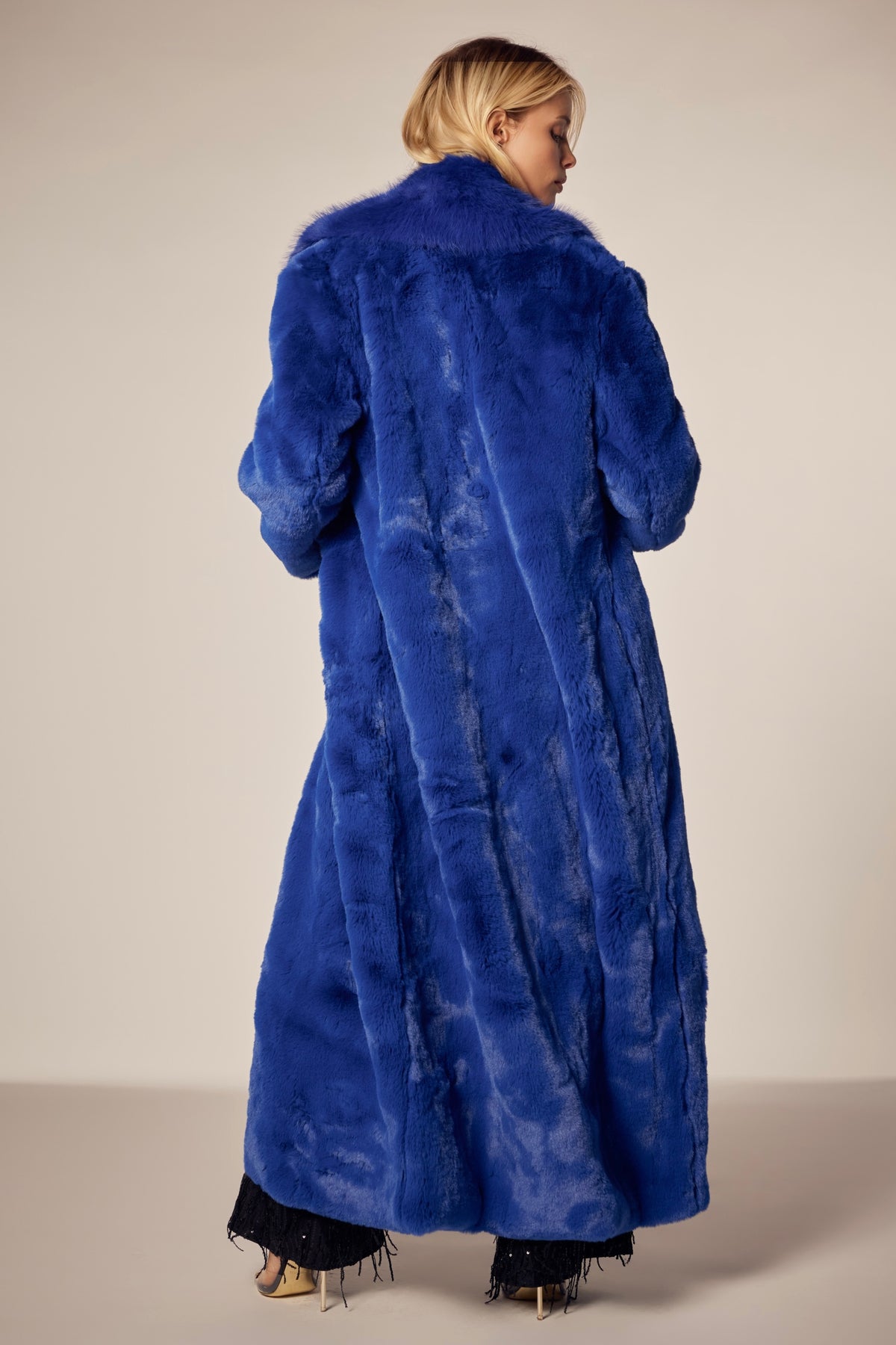 Nona Lux Fur Maxi Coat