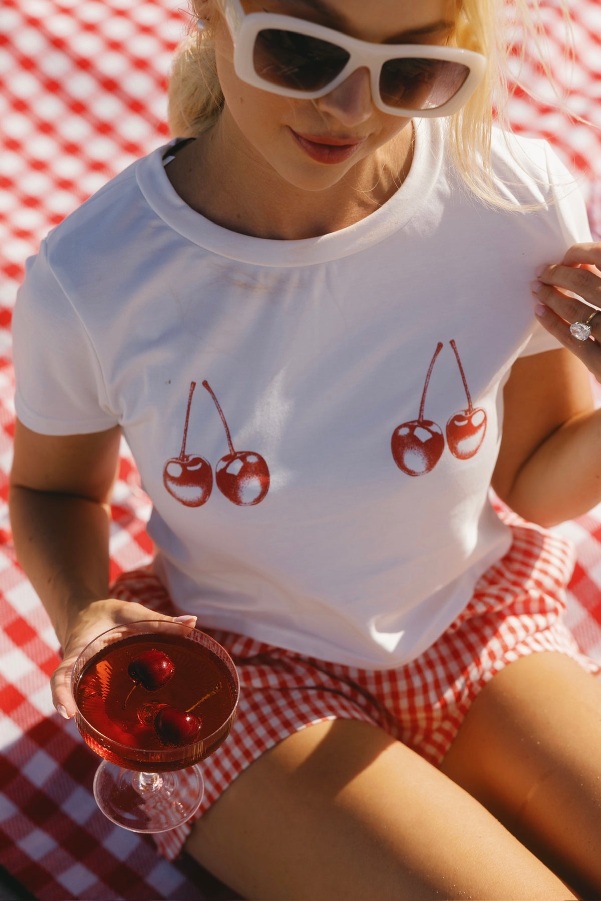 Cherry Bomb Baby Tee
