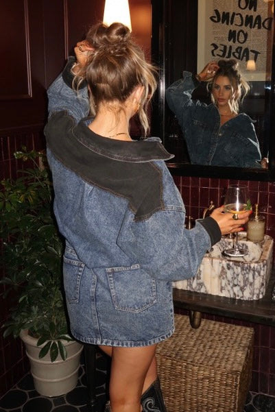 Urban Denim Mini Dress