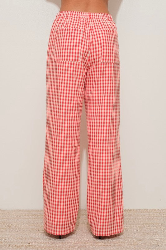 Gingham Pants