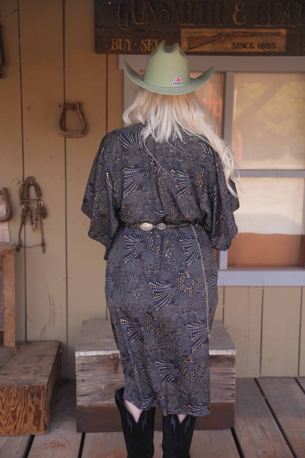 Blue Midnight Kimono