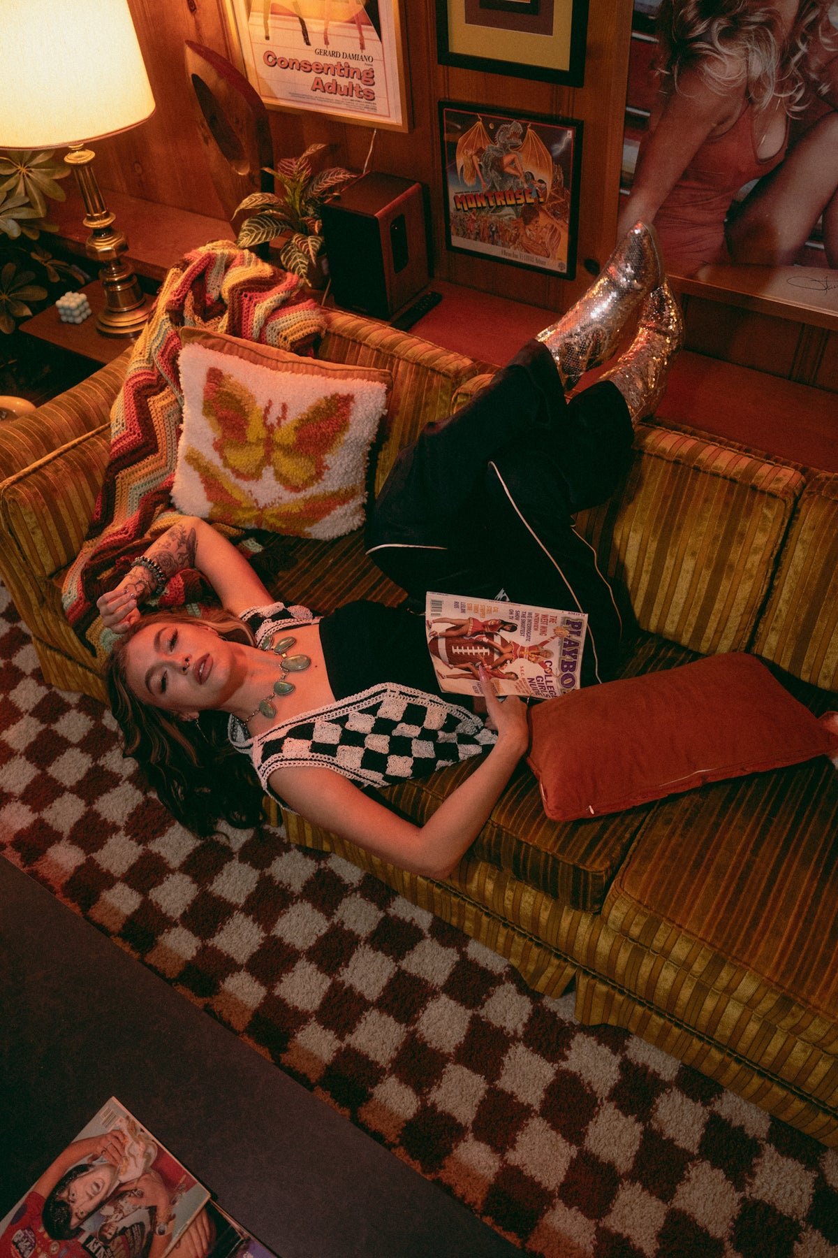 Center Stage Satin Pants