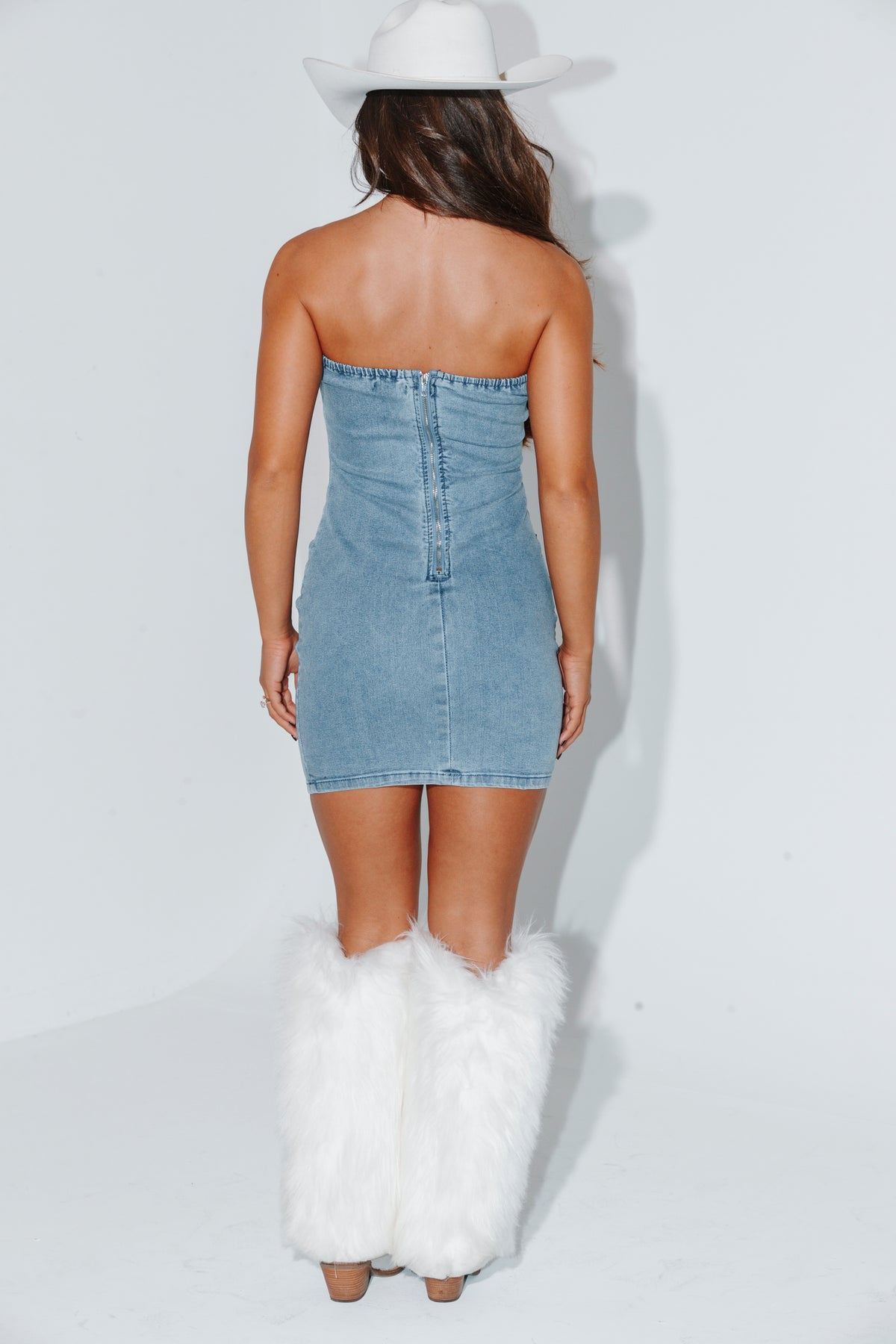 Kylie Denim Minidress