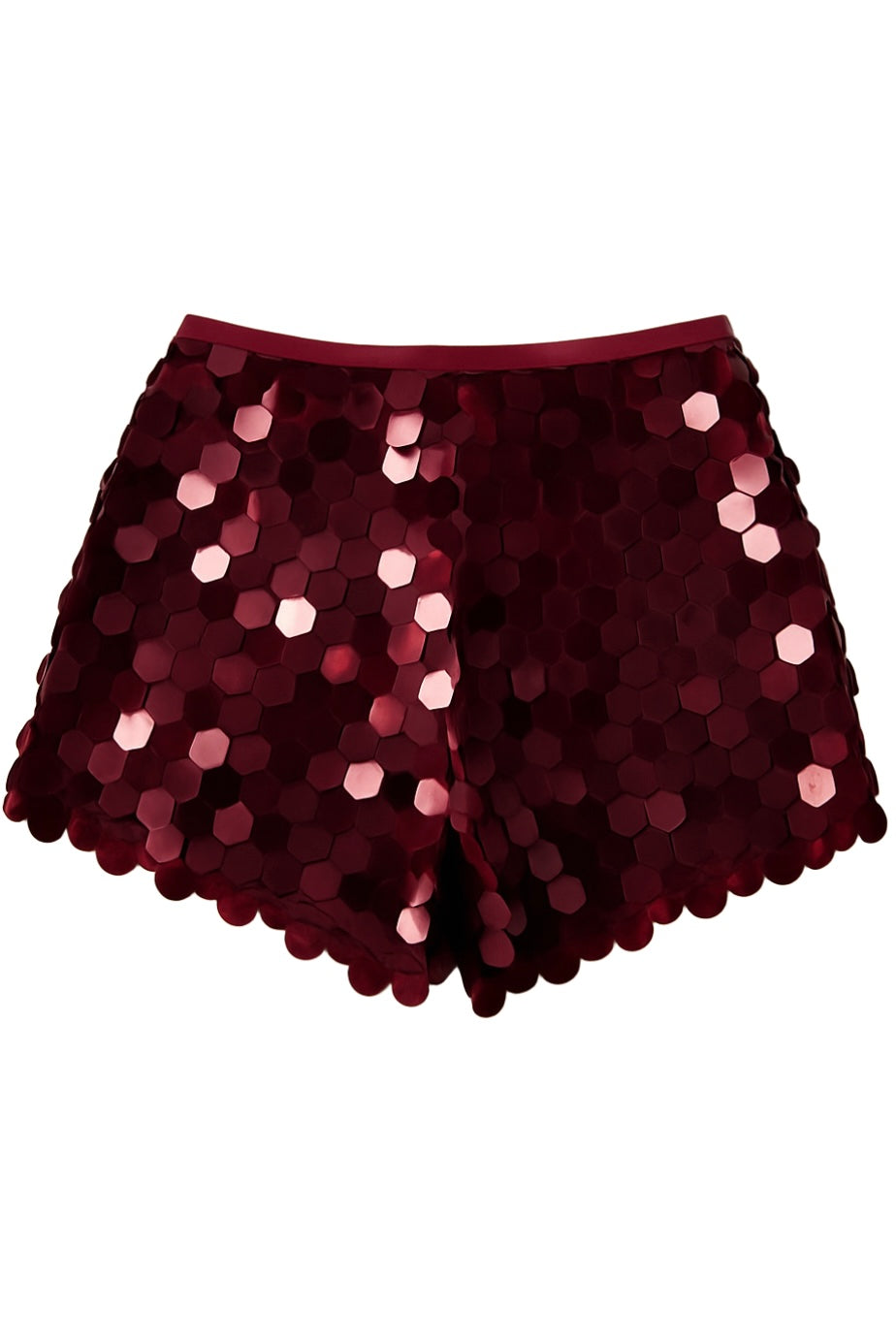 Low Rise Sequin Micro Shorts