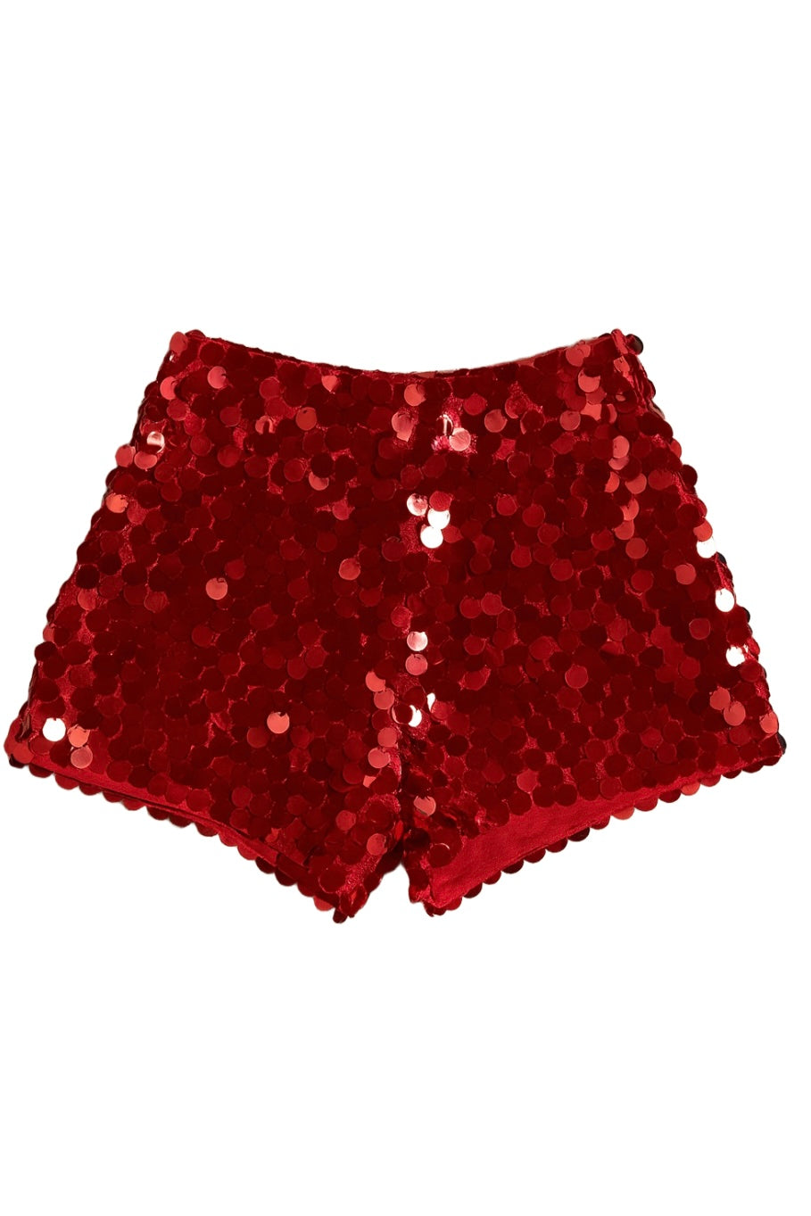 Low Rise Sequin Micro Shorts