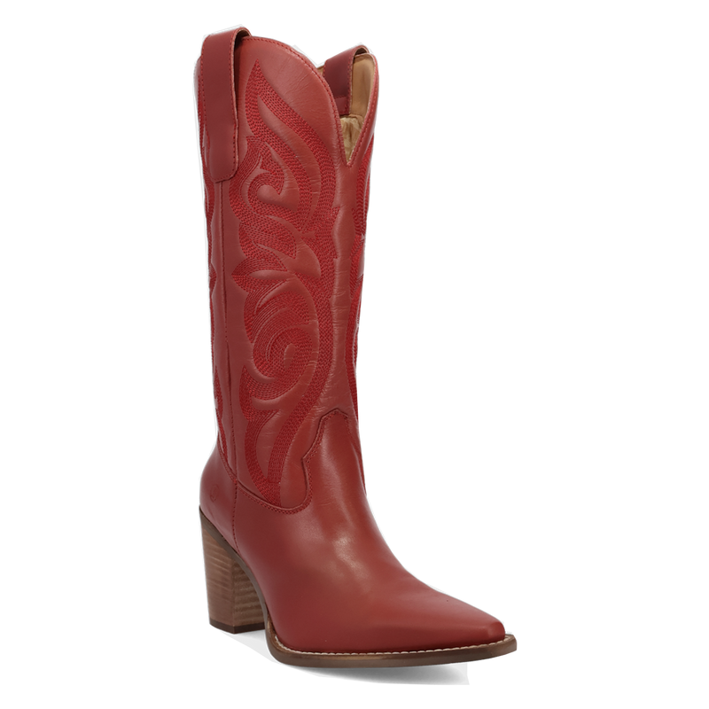 Hensley boot in premium distressed leather