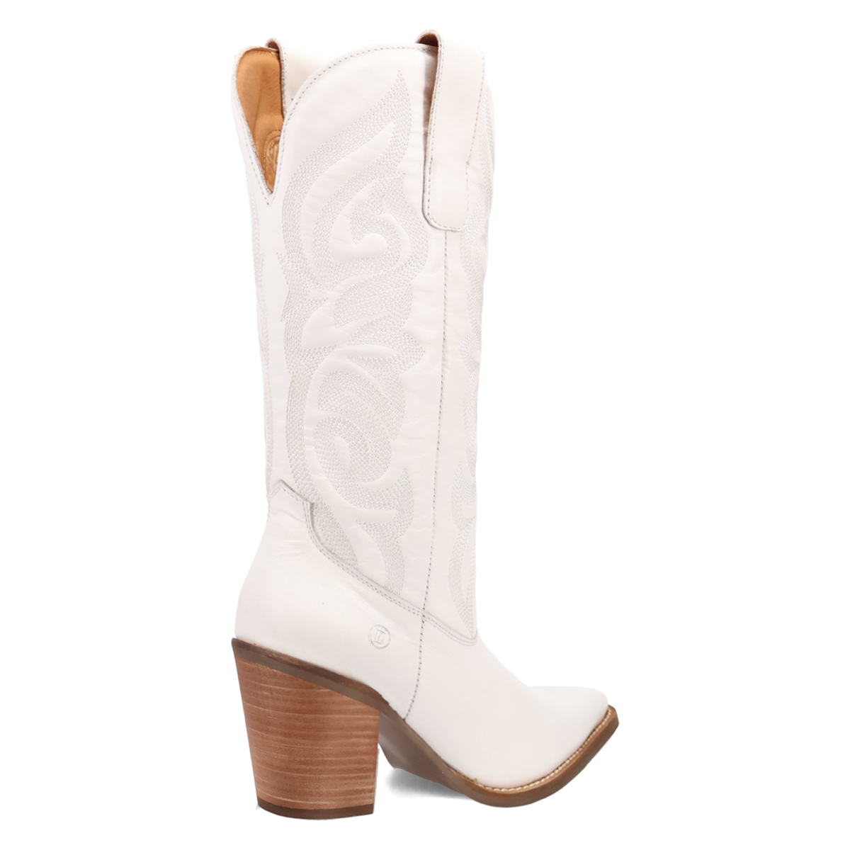 Side profile of the Hensley women's cowgirl boot
