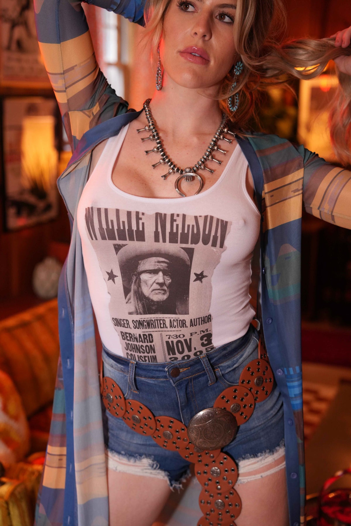 Desert Duster in Blue