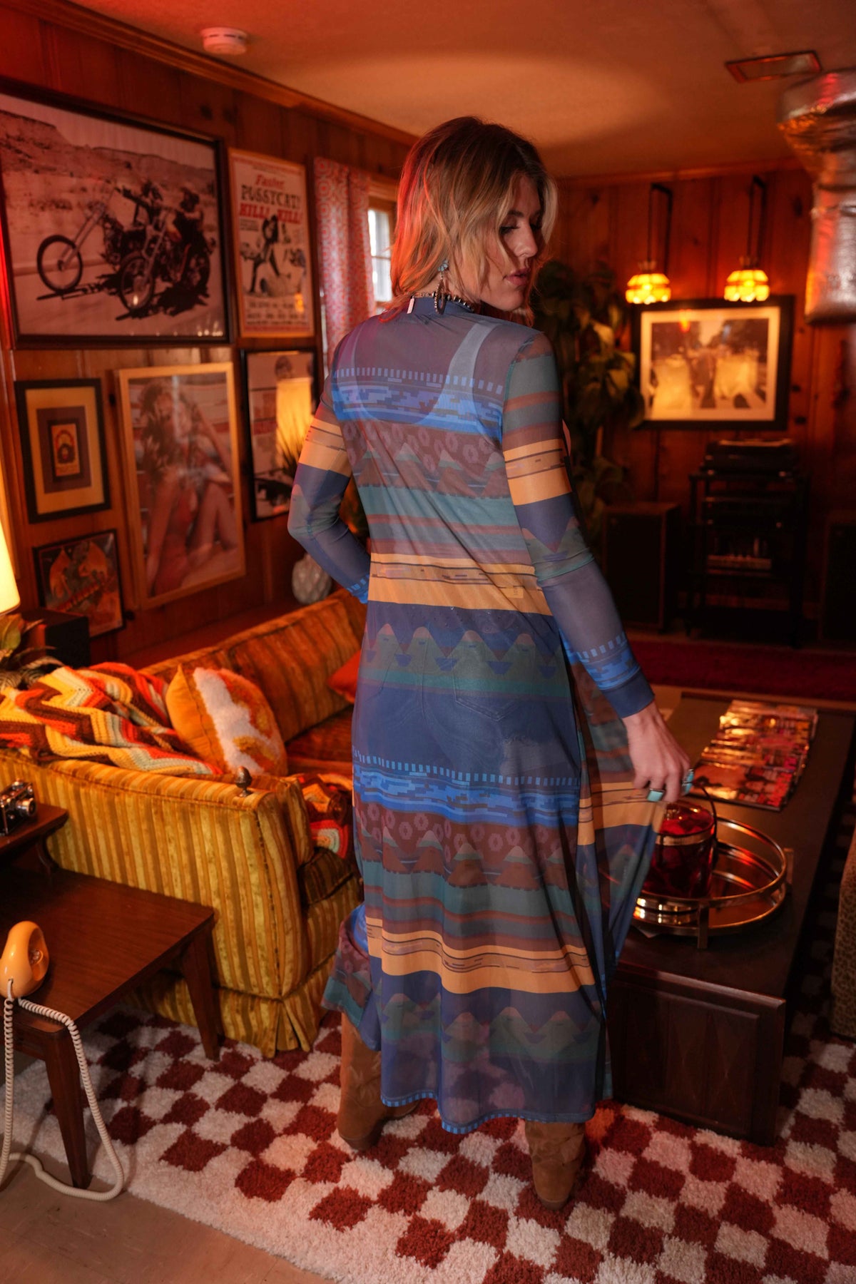 Desert Duster in Blue