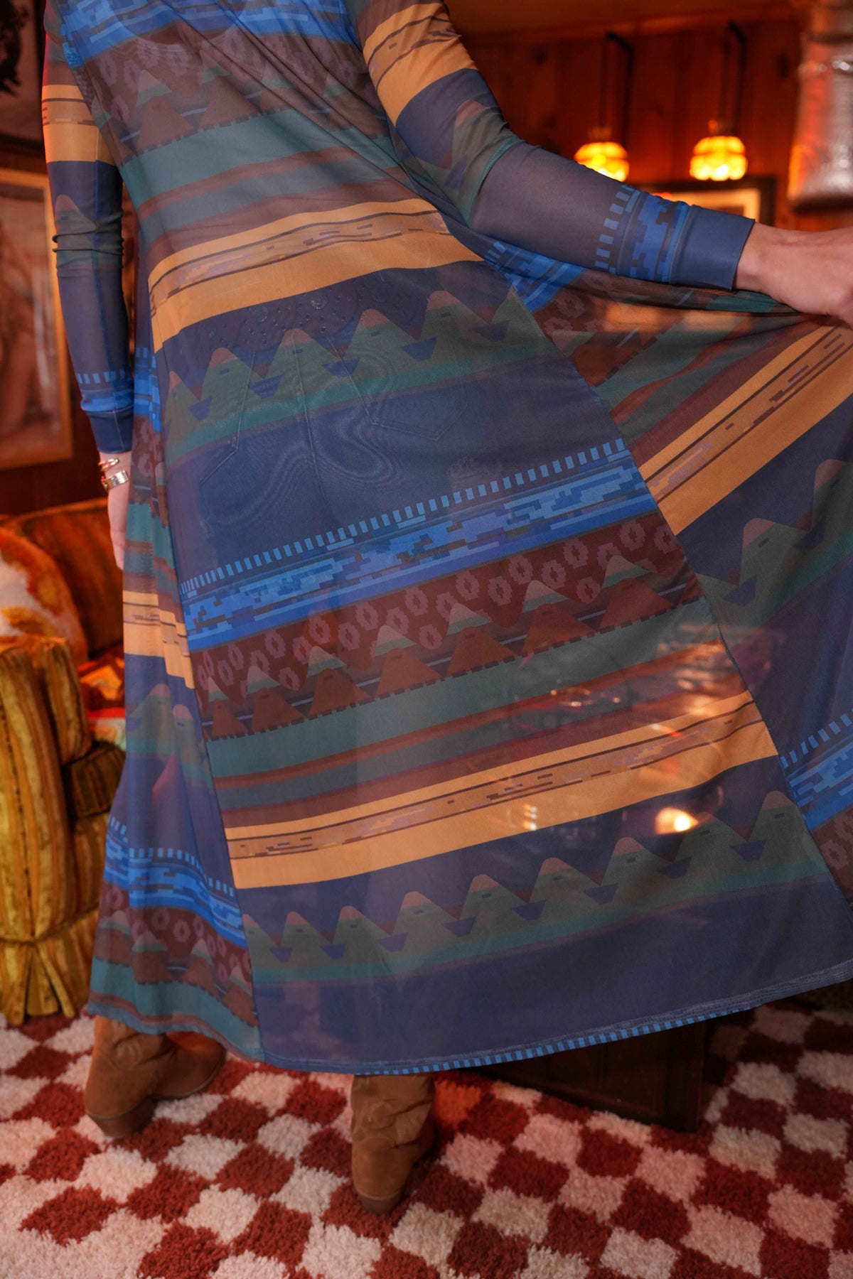 Desert Duster in Blue