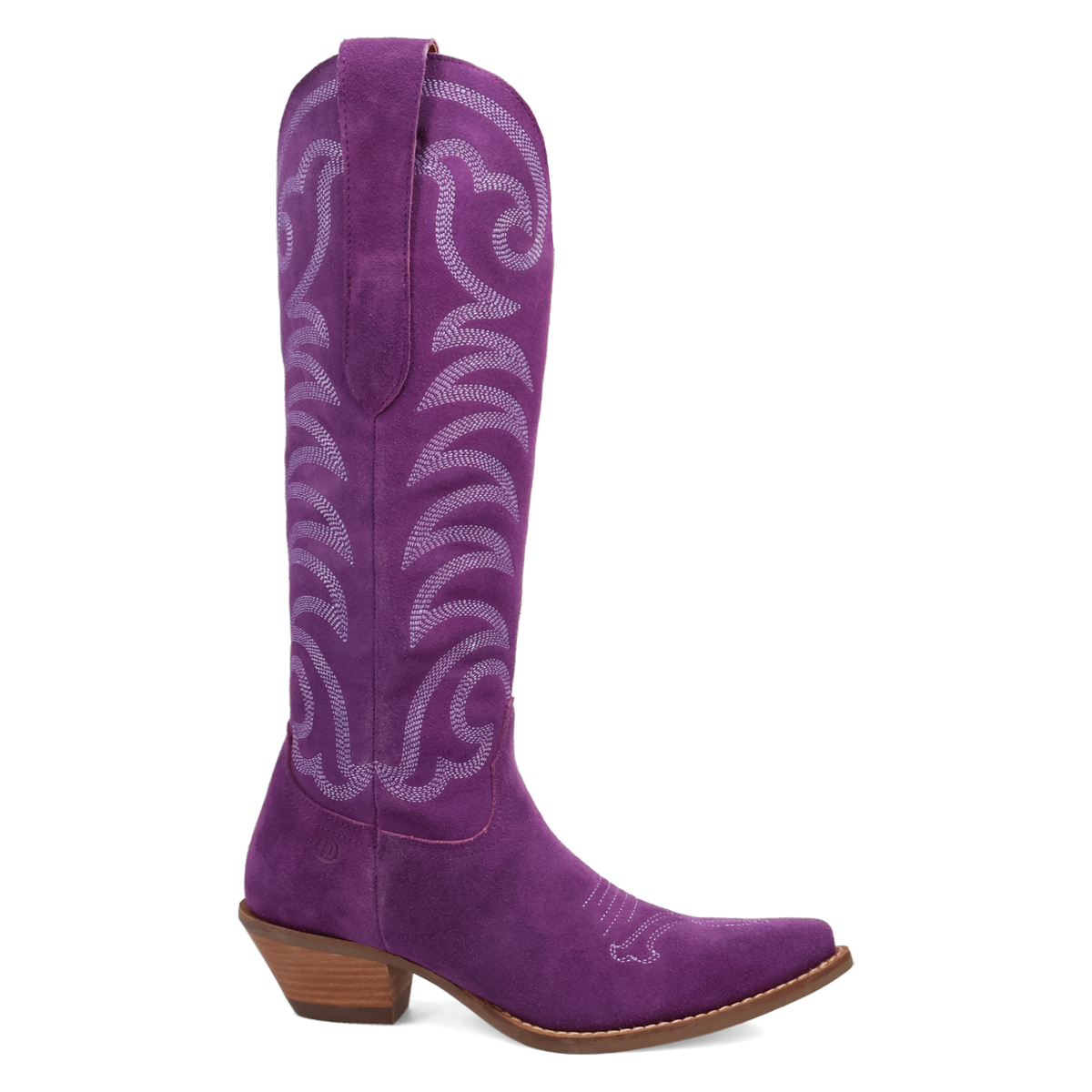 Western heel detail on Movin' On boot