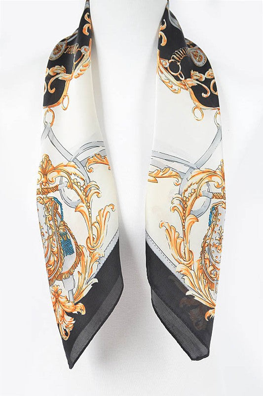 Retro-style headscarf, perfect for achieving a fashionable Western or vintage-inspired look.