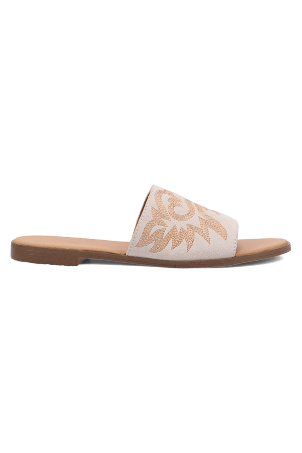 Summer sandal featuring a cushioned footbed for long-lasting comfort