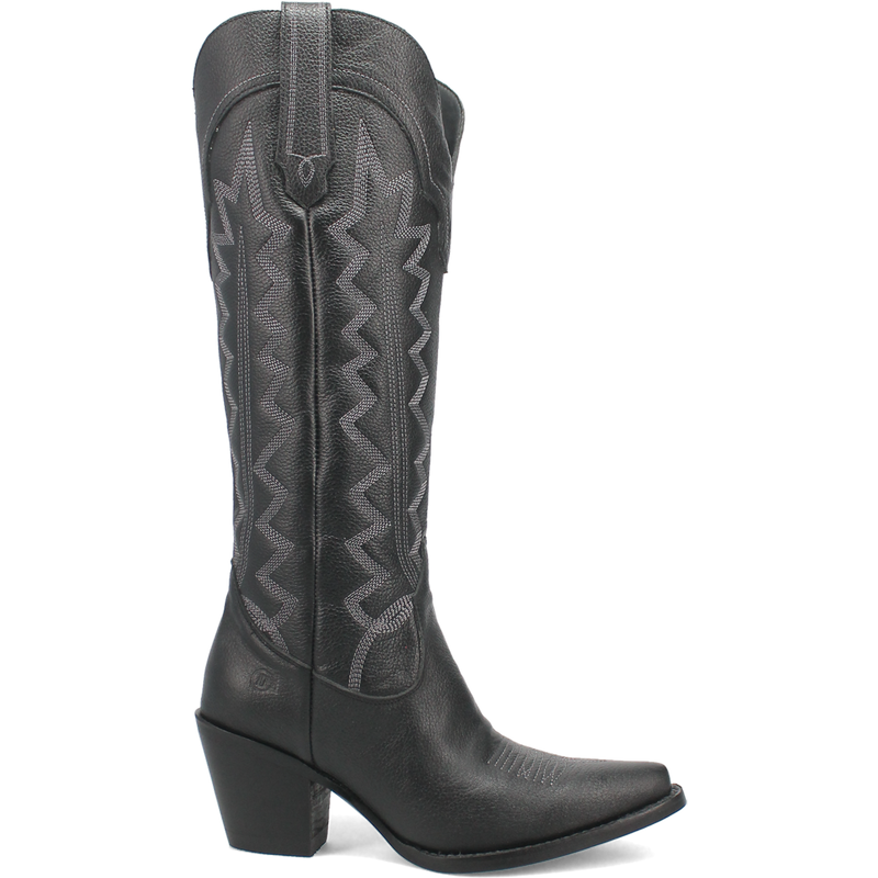 Side view of the tall High Cotton cowgirl boot by Dingo1969