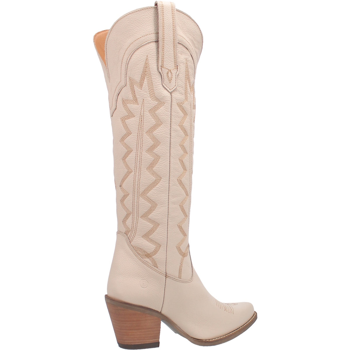 High Cotton Leather Boot in Sand