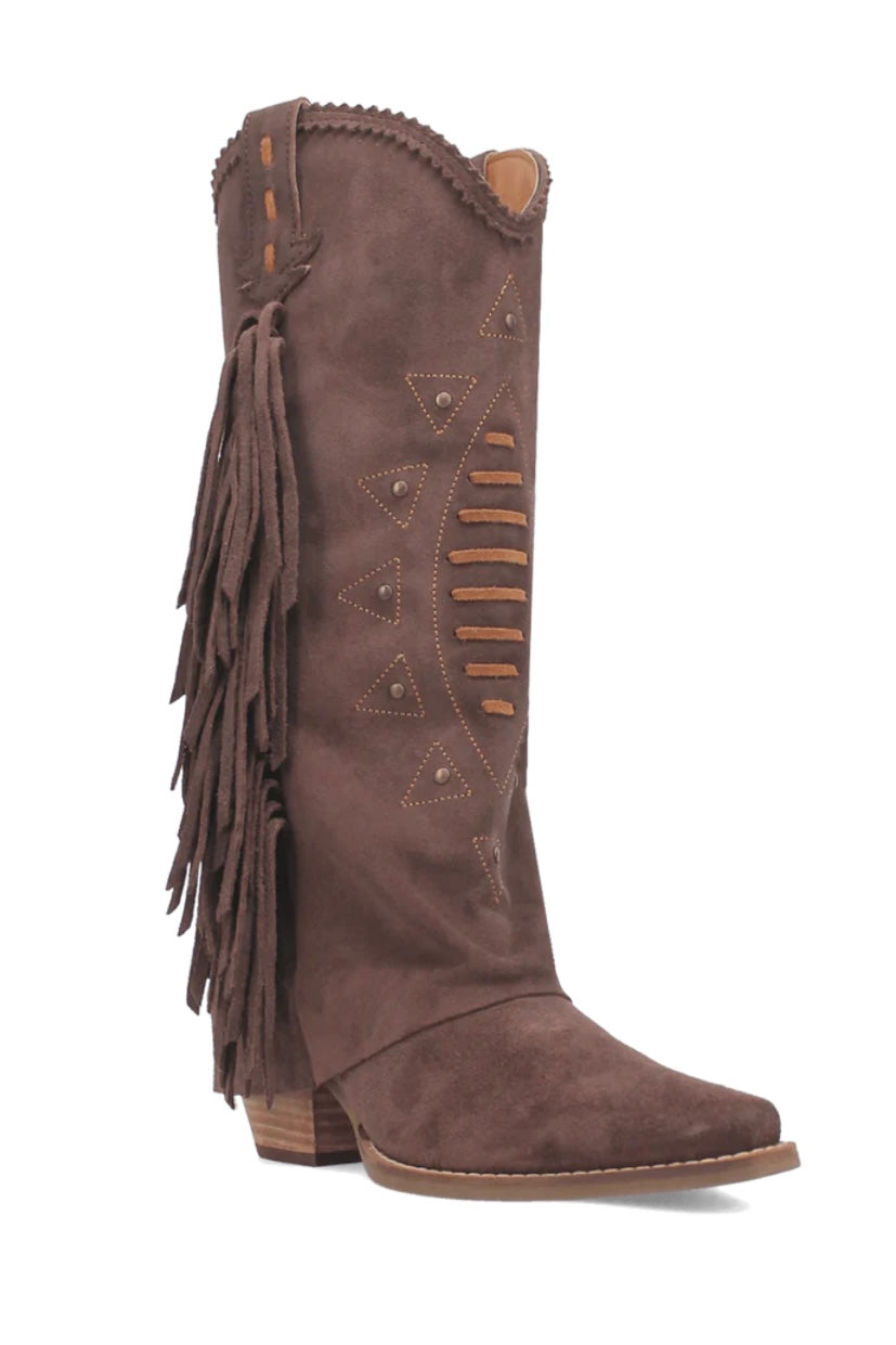 Spirit Trail Leather Boot in Brown