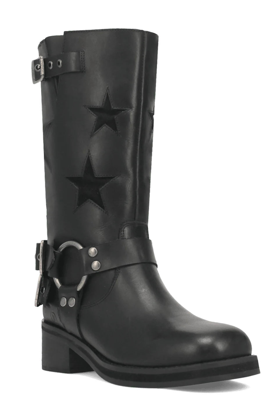 Blacklist Leather Boot in Black