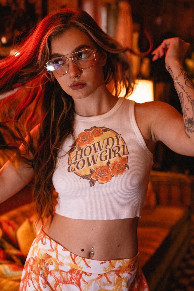 Howdy Cowgirl Tank Top