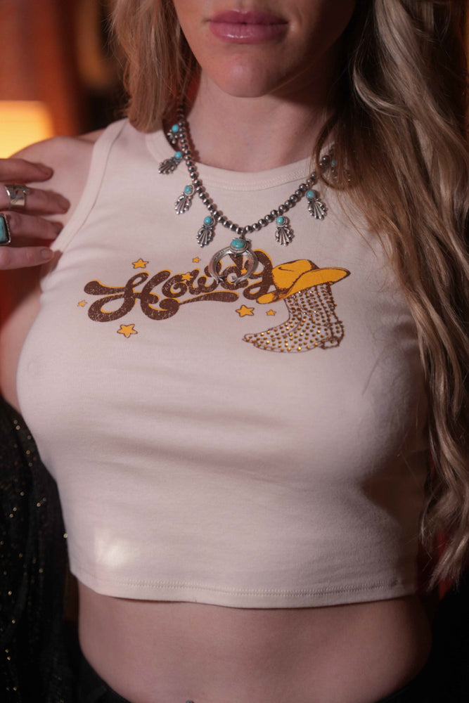 Howdy Bling Baby Tee