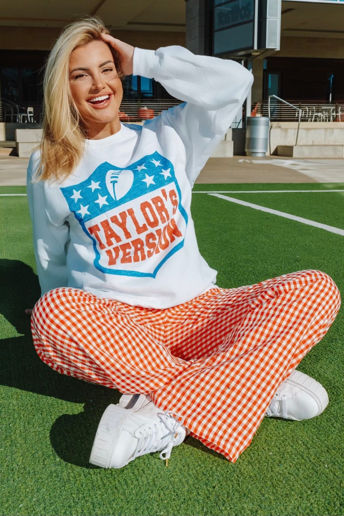 Gingham Pants
