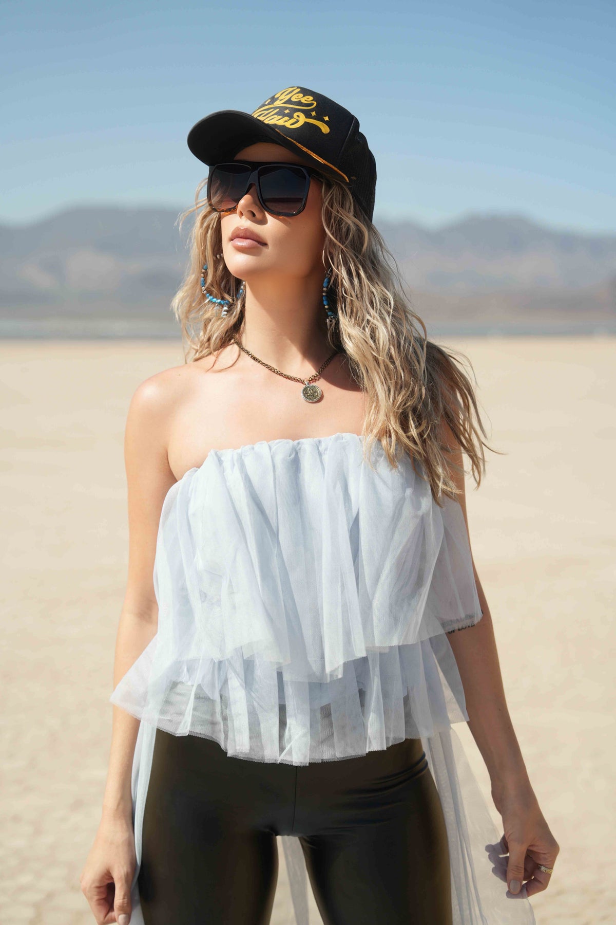 Turning Heads Tulle Top