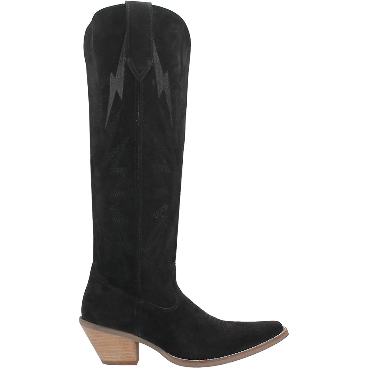 Thunder Road Leather Boot in Black