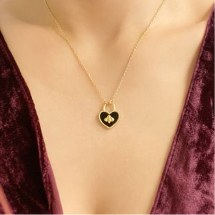 Bee Heartful Necklace