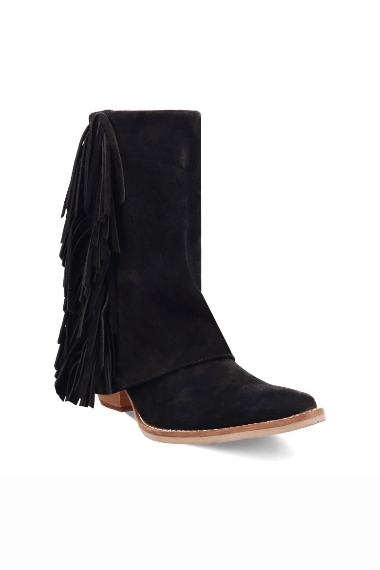 Marlie Suede Boot in Black