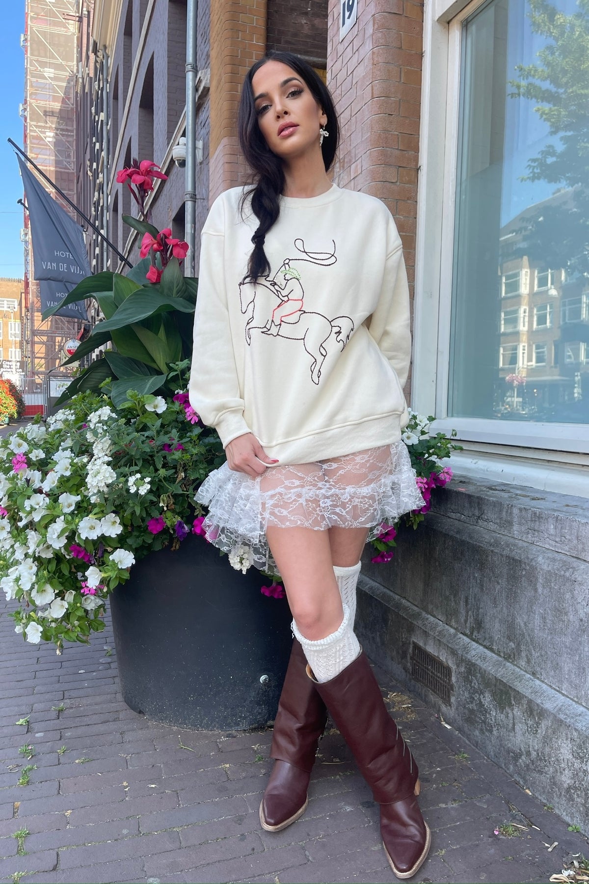 Cowboy Stitch Pullover