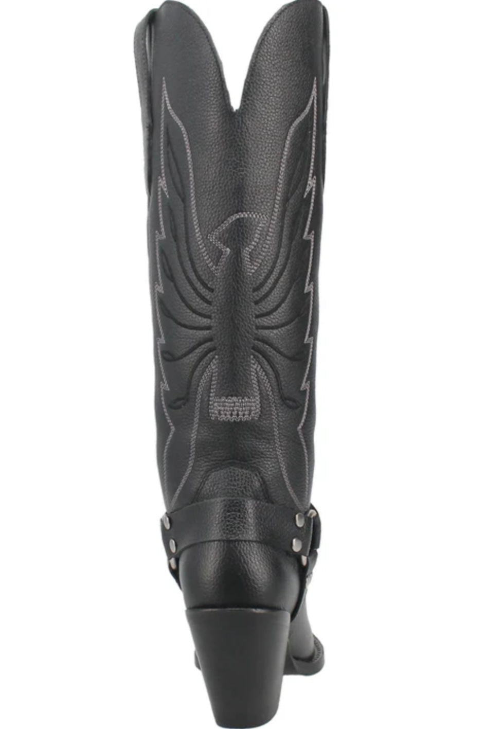 Heavens To Betsy Leather Boot in Black