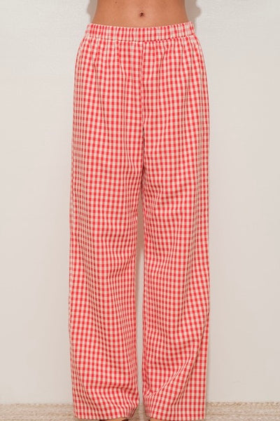 パンツ ASCLO Vintage Gingham Check Banding Pants (2color) 71A5lAd5HQL._UY1000_.jpg