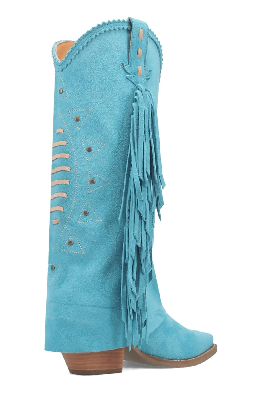 Spirit Trail Leather Boot in Blue