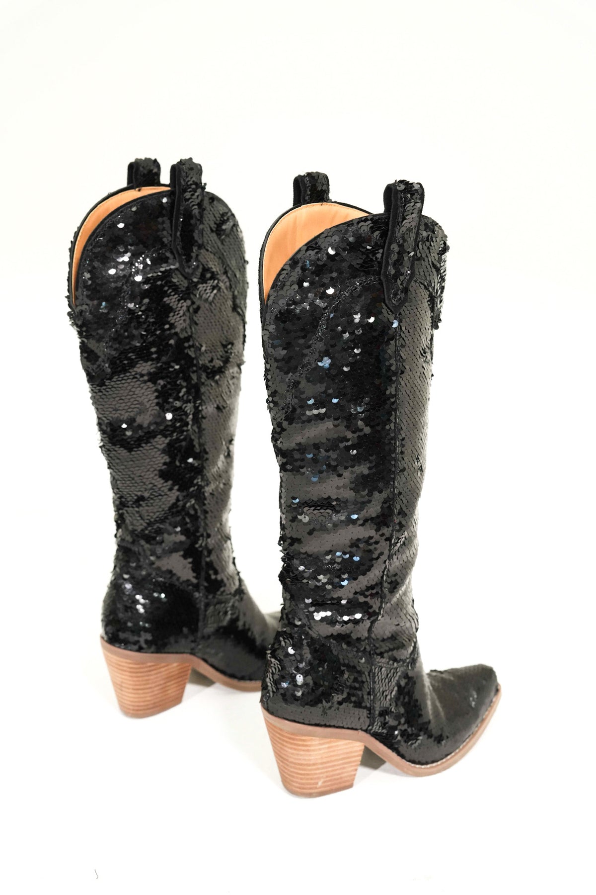 Dance Hall Queen Fabric Boot in Black