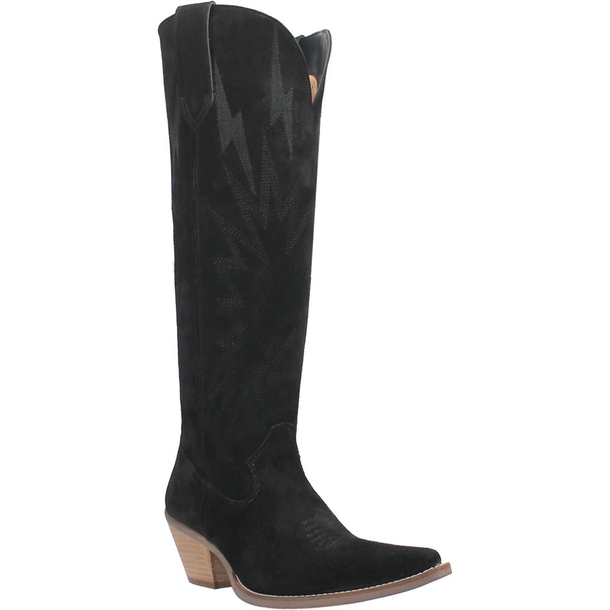 Thunder Road Leather Boot in Black