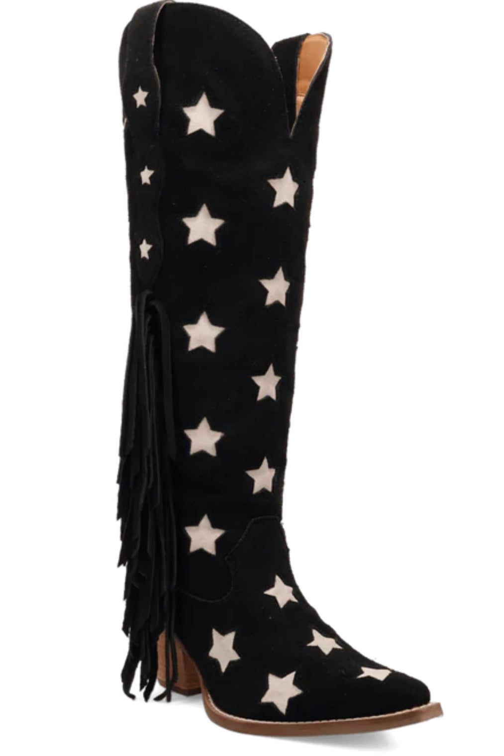 Super Star Suede Boot in Black