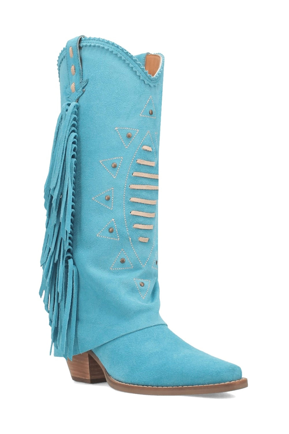 Spirit Trail Leather Boot in Blue