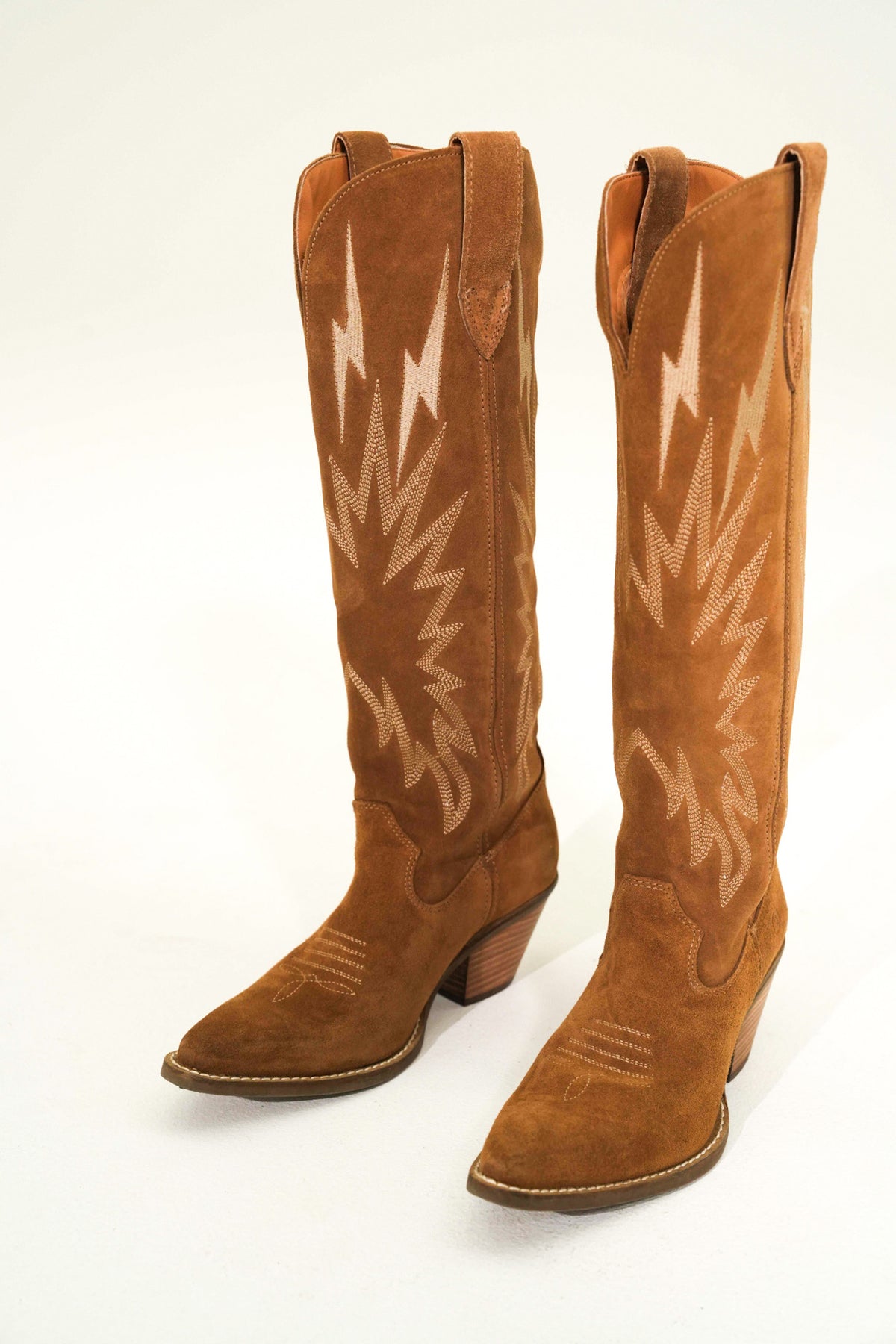 Thunder Road Leather Boot in Camel