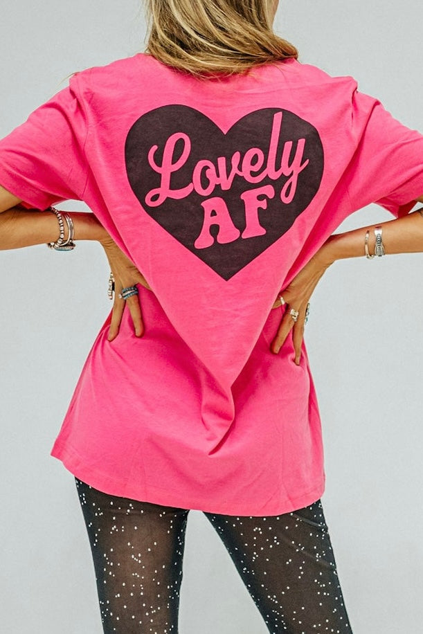 Lovely AF Graphic tee