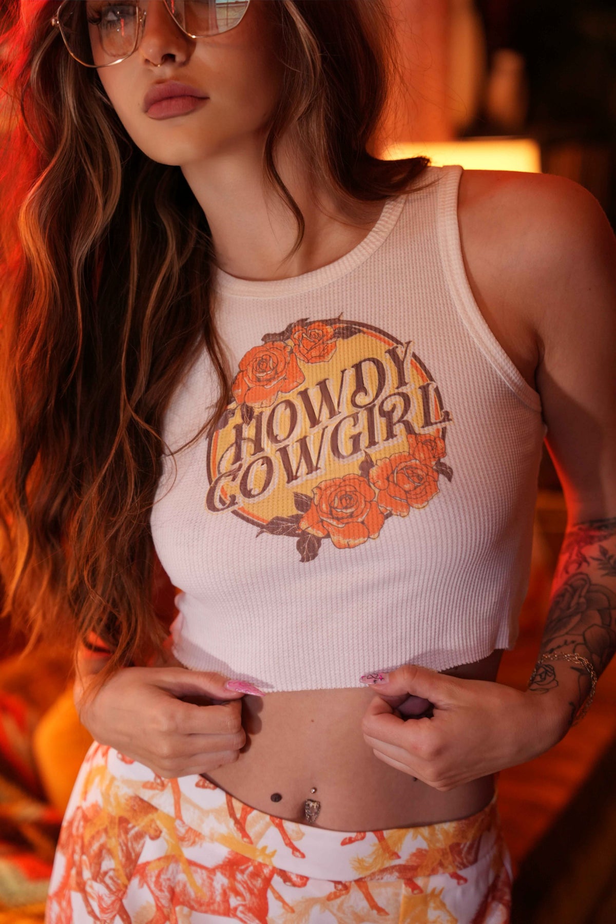Howdy Cowgirl Tank Top