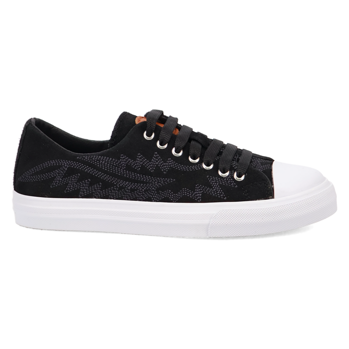 Feminine yet rugged Campus sneaker for modern western style
