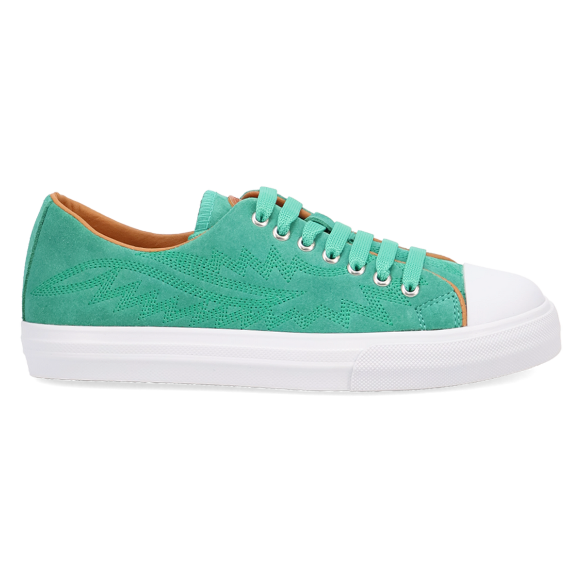 Rugged western-inspired design sneaker for women
