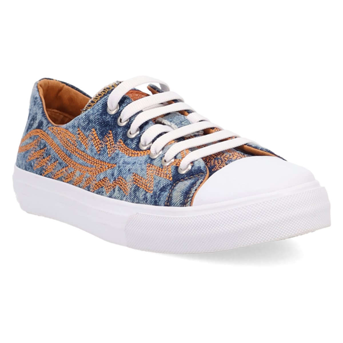 Suede Campus sneaker with a natural western vibe for women
