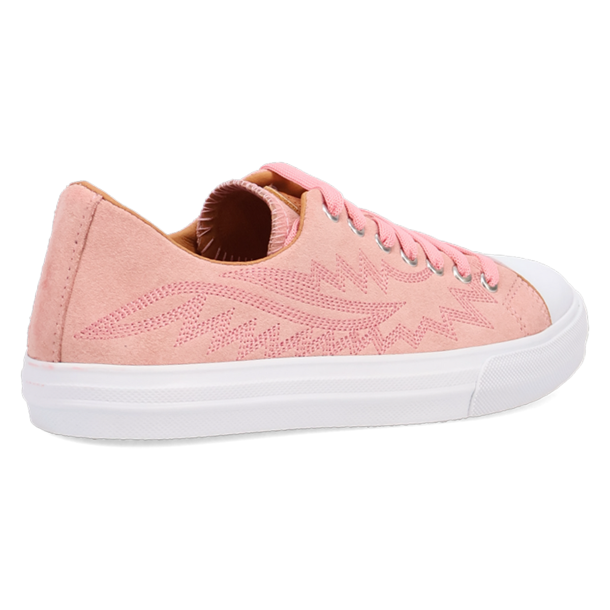 Women's Campus sneaker with soft suede leather in a stylish western design
