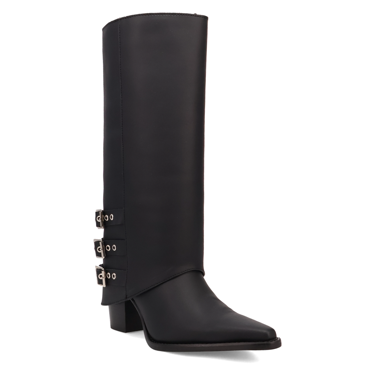 Genuine leather snip toe cowgirl boots for women