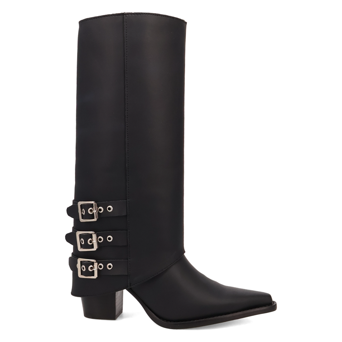 Urban edge western boots with cushioned insole