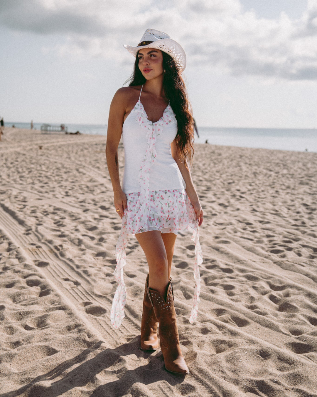 Sweet Tide Mini Dress White / S Sweet Tide Mini Dress – GBCO Clothing