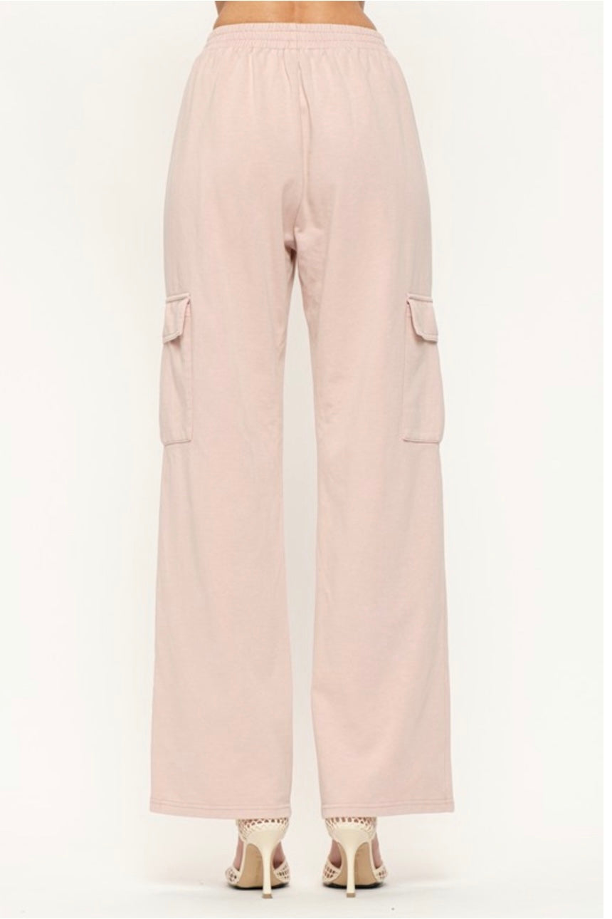 Remi Pink Utility Pants