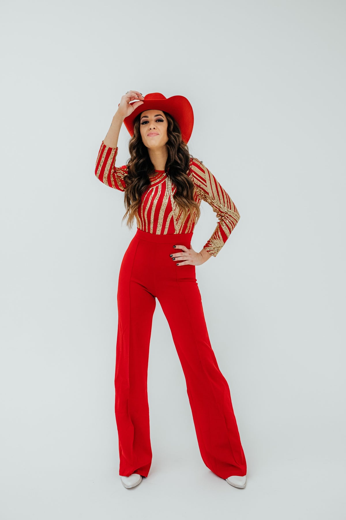 Red Hot Jumpsuit